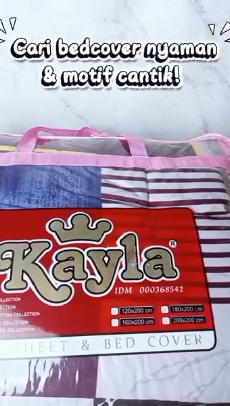 <p>Cari bedcover dengan motif cantik dan tampilan 